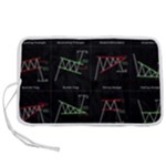 Chart Pattern Pen Storage Case (S)