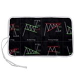 Chart Pattern Pen Storage Case (M)