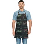 Chart Pattern Kitchen Apron