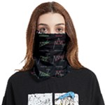 Chart Pattern Face Covering Bandana (Two Sides)