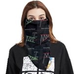 Chart Pattern Face Covering Bandana (Triangle)