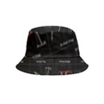 Chart Pattern Bucket Hat (Kids)