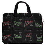 Chart Pattern MacBook Pro 16  Double Pocket Laptop Bag 