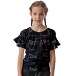 Chart Pattern Kids  Cut Out Flutter Sleeves