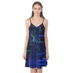 Screen Glitch Broken  Crack  Fracture  Glass Pattern Camis Nightgown 