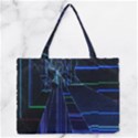 Zipper Medium Tote Bag Front