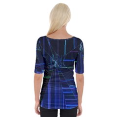 Wide Neckline T-Shirt 