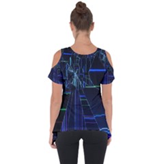 Cut Out Side Drop T-Shirt 
