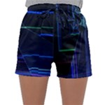 Screen Glitch Broken  Crack  Fracture  Glass Pattern Sleepwear Shorts