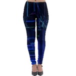 Screen Glitch Broken  Crack  Fracture  Glass Pattern Lightweight Velour Leggings