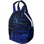 Screen Glitch Broken  Crack  Fracture  Glass Pattern Travel Backpacks