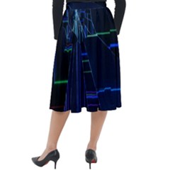 Classic Velour Midi Skirt  