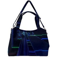 Double Compartment Shoulder Bag 