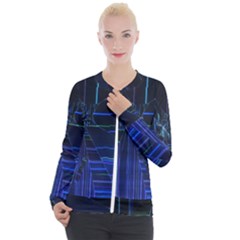 Casual Zip Up Jacket 