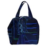 Screen Glitch Broken  Crack  Fracture  Glass Pattern Boxy Hand Bag