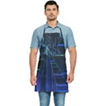 Screen Glitch Broken  Crack  Fracture  Glass Pattern Kitchen Apron