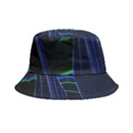 Screen Glitch Broken  Crack  Fracture  Glass Pattern Bucket Hat