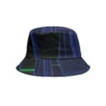 Screen Glitch Broken  Crack  Fracture  Glass Pattern Bucket Hat (Kids)