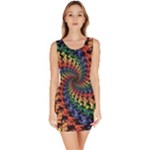 Deadhead Bears Band  Colorsdead Head Grateful Dead Pattern Bodycon Dress