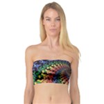 Deadhead Bears Band  Colorsdead Head Grateful Dead Pattern Bandeau Top