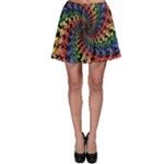 Deadhead Bears Band  Colorsdead Head Grateful Dead Pattern Skater Skirt