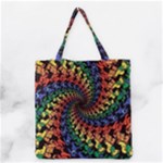 Deadhead Bears Band  Colorsdead Head Grateful Dead Pattern Grocery Tote Bag