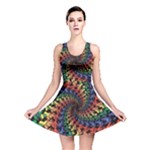 Deadhead Bears Band  Colorsdead Head Grateful Dead Pattern Reversible Skater Dress