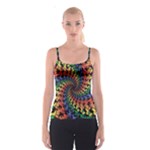 Deadhead Bears Band  Colorsdead Head Grateful Dead Pattern Spaghetti Strap Top