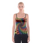 Deadhead Bears Band  Colorsdead Head Grateful Dead Pattern Spaghetti Strap Top