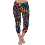 Deadhead Bears Band  Colorsdead Head Grateful Dead Pattern Capri Winter Leggings 