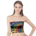 Deadhead Bears Band  Colorsdead Head Grateful Dead Pattern Tube Top