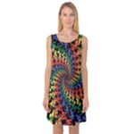 Deadhead Bears Band  Colorsdead Head Grateful Dead Pattern Sleeveless Satin Nightdress