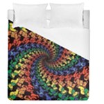 Deadhead Bears Band  Colorsdead Head Grateful Dead Pattern Duvet Cover (Queen Size)