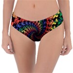 Deadhead Bears Band  Colorsdead Head Grateful Dead Pattern Reversible Classic Bikini Bottoms