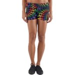 Deadhead Bears Band  Colorsdead Head Grateful Dead Pattern Yoga Shorts