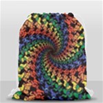 Deadhead Bears Band  Colorsdead Head Grateful Dead Pattern Drawstring Bag (Small)