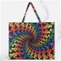 Zipper Large Tote Bag 