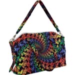 Deadhead Bears Band  Colorsdead Head Grateful Dead Pattern Canvas Crossbody Bag