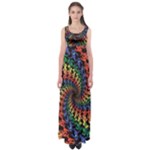 Deadhead Bears Band  Colorsdead Head Grateful Dead Pattern Empire Waist Maxi Dress