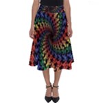 Deadhead Bears Band  Colorsdead Head Grateful Dead Pattern Perfect Length Midi Skirt