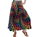 Deadhead Bears Band  Colorsdead Head Grateful Dead Pattern Satin Palazzo Pants