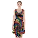 Deadhead Bears Band  Colorsdead Head Grateful Dead Pattern Racerback Midi Dress