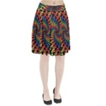 Deadhead Bears Band  Colorsdead Head Grateful Dead Pattern Pleated Skirt