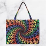 Deadhead Bears Band  Colorsdead Head Grateful Dead Pattern Medium Tote Bag