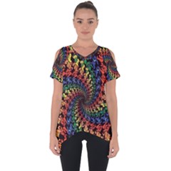 Cut Out Side Drop T-Shirt 