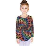 Deadhead Bears Band  Colorsdead Head Grateful Dead Pattern Kids  Long Sleeve Tee