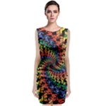 Deadhead Bears Band  Colorsdead Head Grateful Dead Pattern Sleeveless Velvet Midi Dress