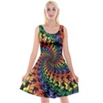 Deadhead Bears Band  Colorsdead Head Grateful Dead Pattern Reversible Velvet Sleeveless Dress