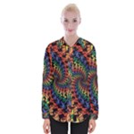 Deadhead Bears Band  Colorsdead Head Grateful Dead Pattern Womens Long Sleeve Shirt