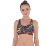 Deadhead Bears Band  Colorsdead Head Grateful Dead Pattern Cross String Back Sports Bra